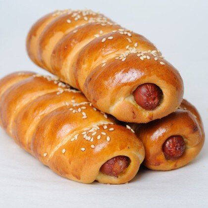 Сосиска в тесте (печеный)