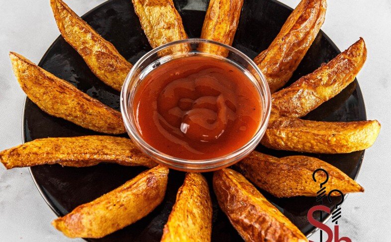 Картошка «По-деревенски» жареная