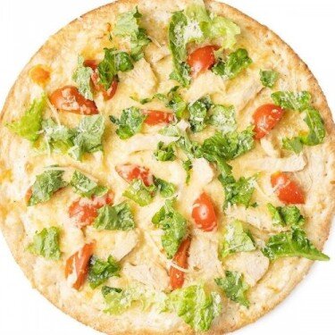 Пицца «Цезарь с курицей»