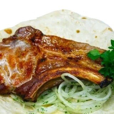 Шашлык из свинины на ребре