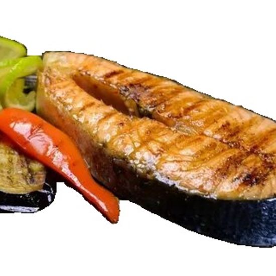 Шашлык из палтуса