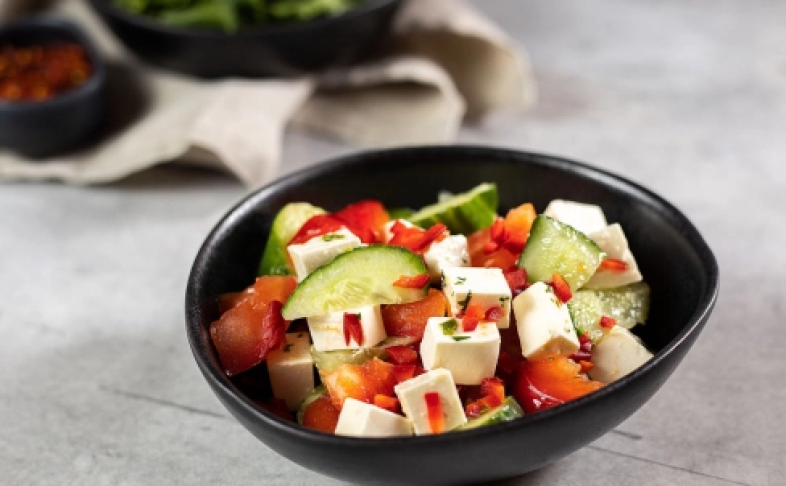 Салат овощной с фетой