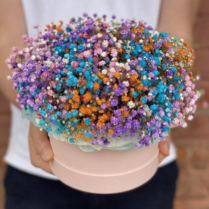 Композиция с гипсофилой "Империя красоты"