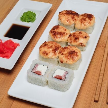 Ролл «BBQ» запеченый