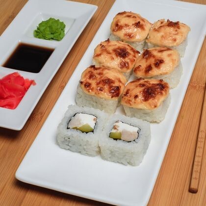 Ролл «Честер» запеченый