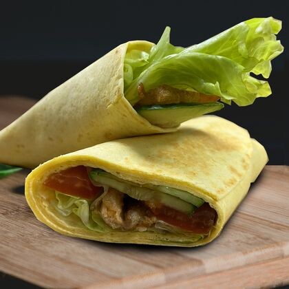 Тортилья с лососем