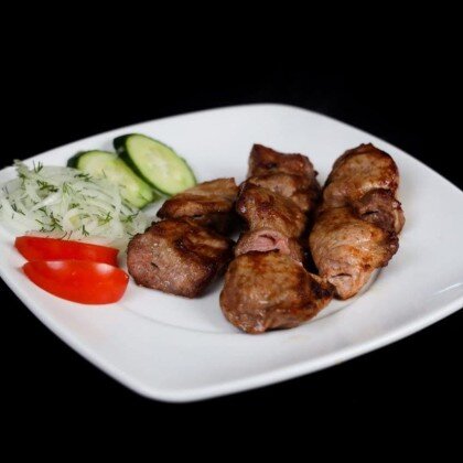 Шашлык из свиной шеи