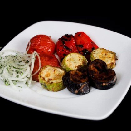 Овощи на мангале