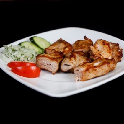 Шашлык из свиной мякоти