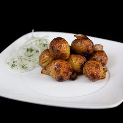 Картошка с салом