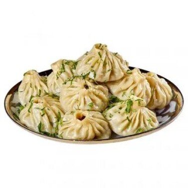 Манты со сметаной