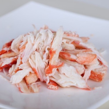 Салатное мясо краба стригуна