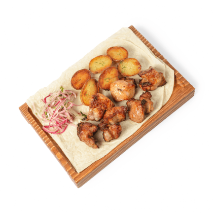 Шашлык из свиной шеи 150/130г