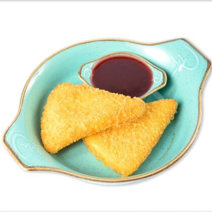 Сыр сулугуни жареный