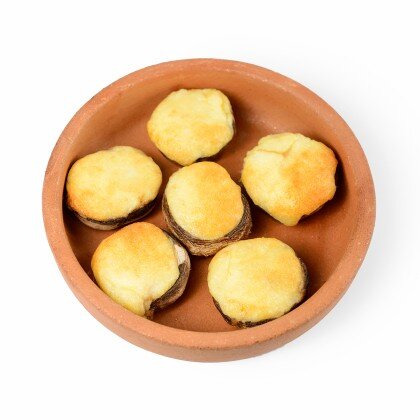 Шампиньоны запеченые с сыром