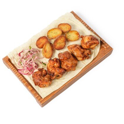 Шашлык из куриного бедра 150/130г