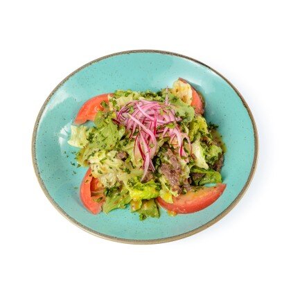 Салат Кварелли с говядиной