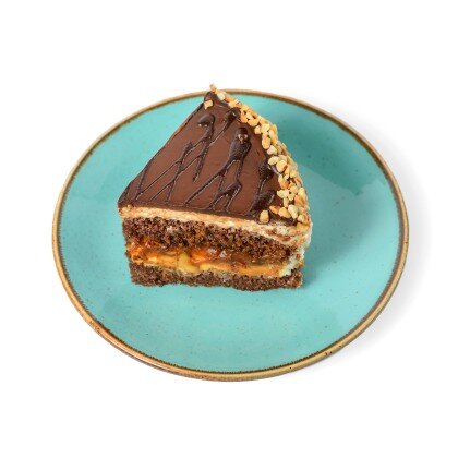 Пирожное "Сникерс"