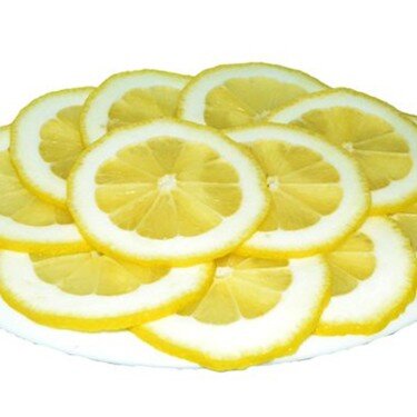 Лимон нарезка