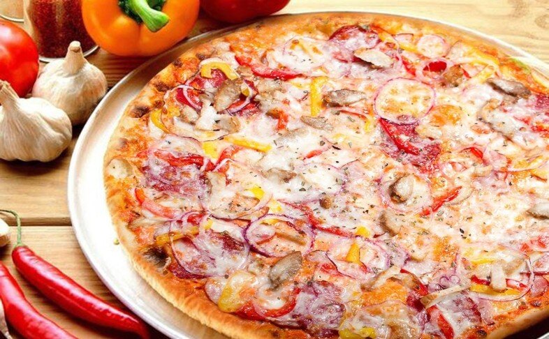 Пицца "Мадрид"