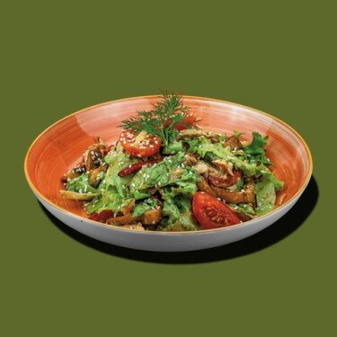 Салат с овощами гриль