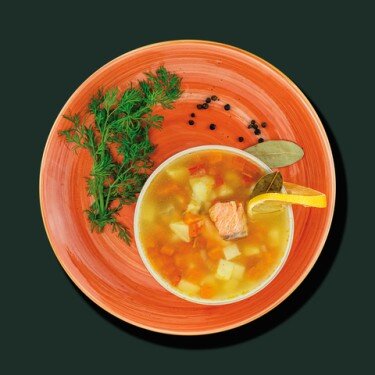 Суп Уха из Семги