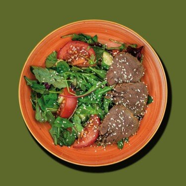 Салат из говяжьего языка