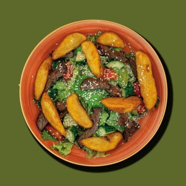 Салат по деревенски