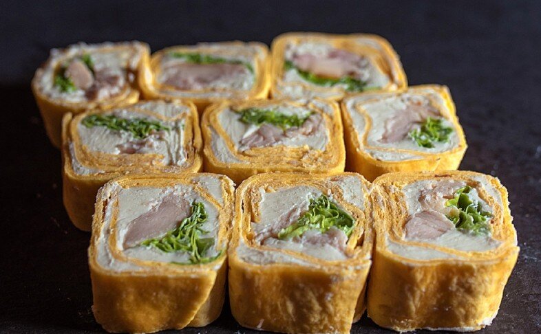 Тортилья с курицей