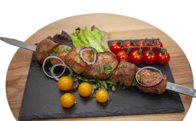 Шашлык из свиной шейки