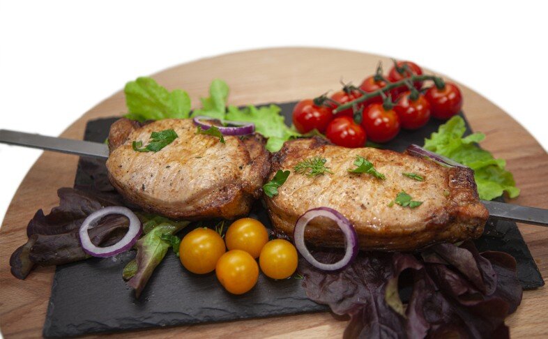 Шашлык из корейки