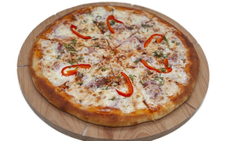 Пицца «Мясная» с перцем