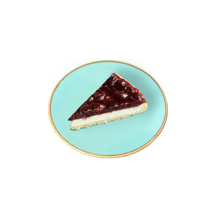 Пирожное "Чизкейк с вишней"