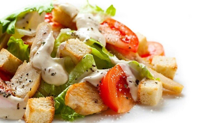 Цезарь с курицей