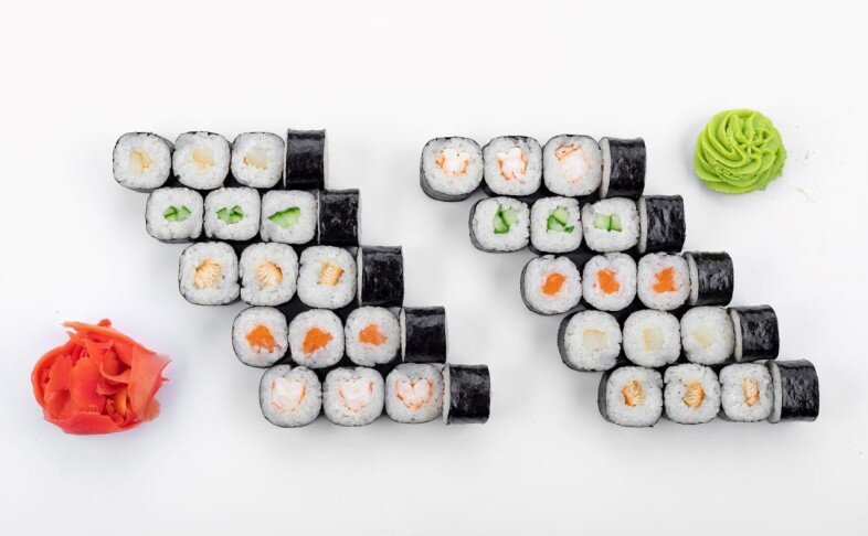 Сет "Маки"   40шт.