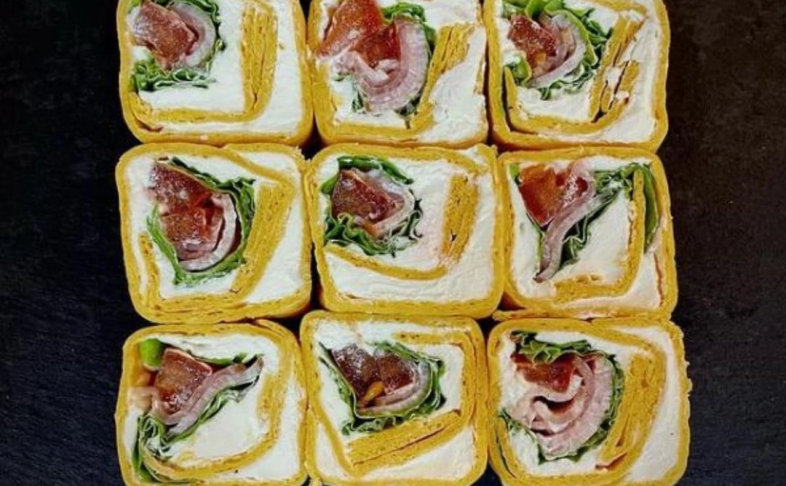 Тортилья с беконом