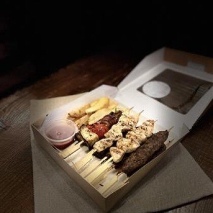 Бокс «Весёлые шашлычки»