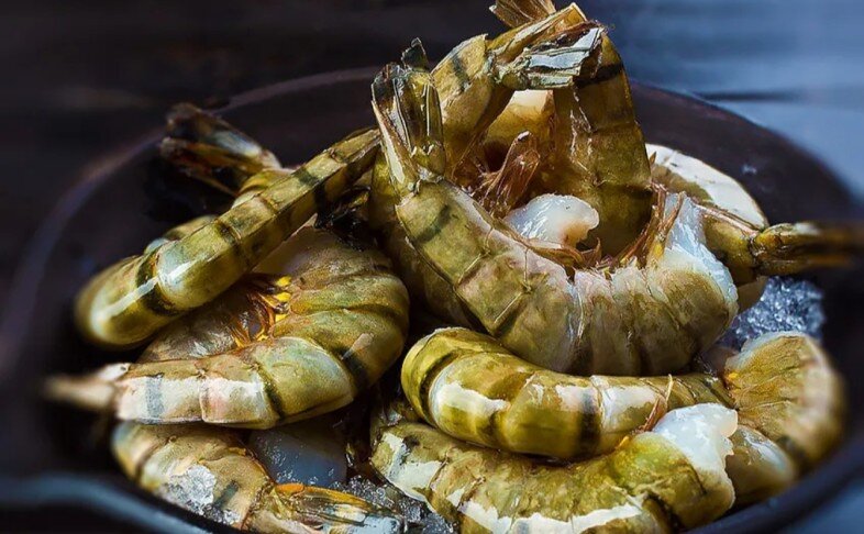 Креветка Ваннамей, с/м, 21/25