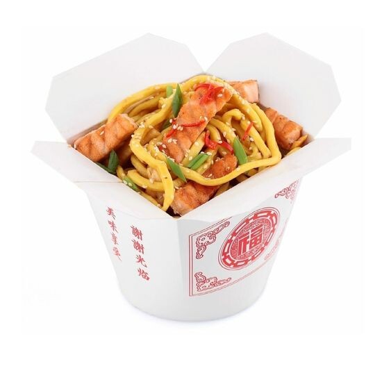 Вок с морепродуктами