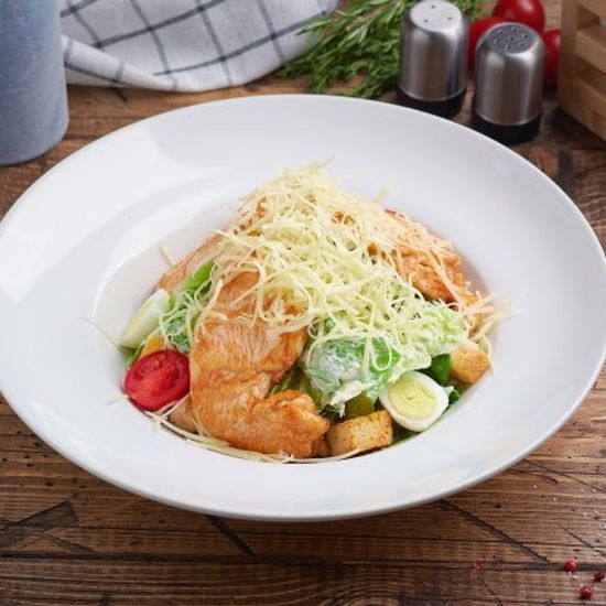 Салат «Цезарь» с курицей