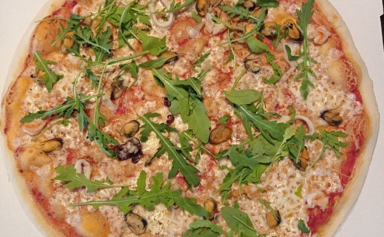 Пицца «Морская»