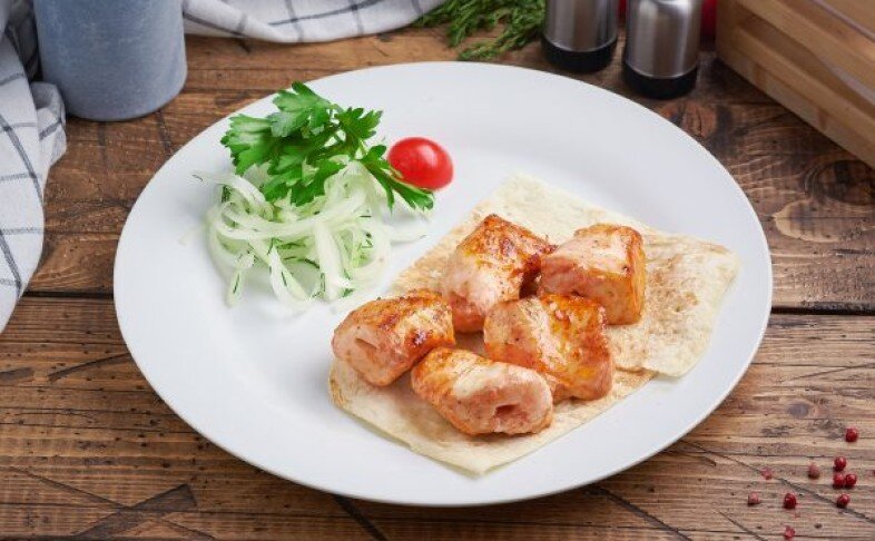 Шашлык из куриной грудки