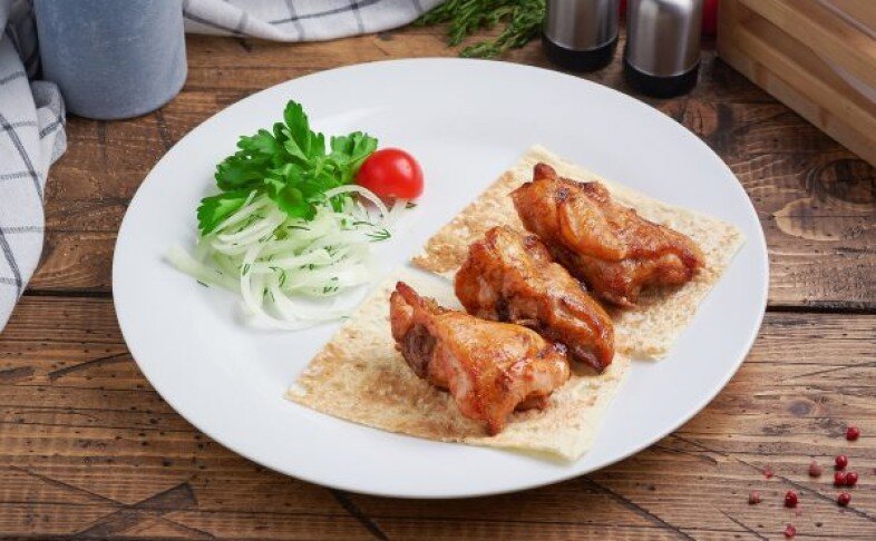 Шашлык из куриного бедра