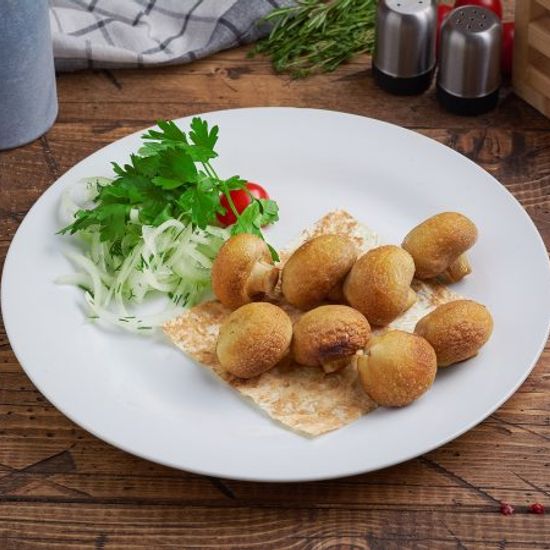 Шампиньоны на углях