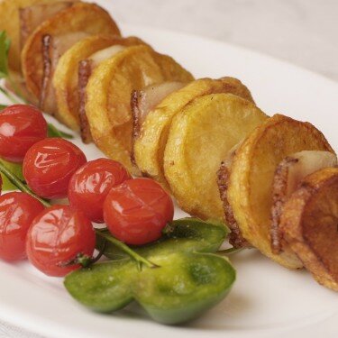 Шашлык из картофеля