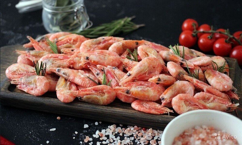 Креветки северные маринованные 150+