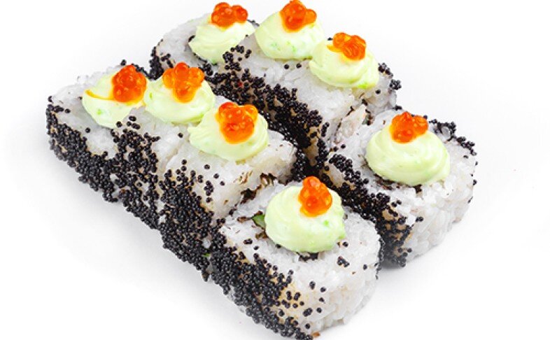 Ролл «Унаги икура»