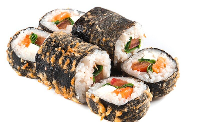 Ролл «Сяке темпура»