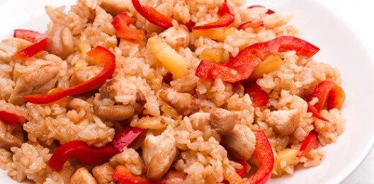 Рис с курицей