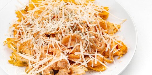 Фарфалле с морепродуктами